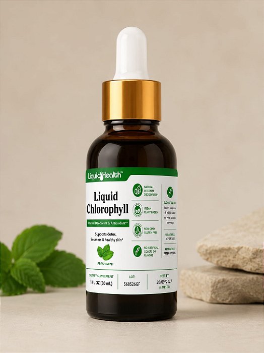 Suplemento Líquido de Clorofila – 30ml - PROMOÇÃO