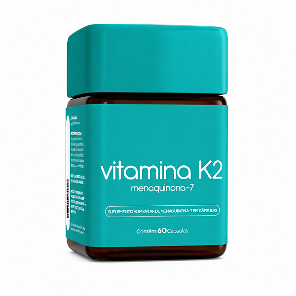 VITAMINA K2 Mk7 Menaquinona-7 - 60 capsulas