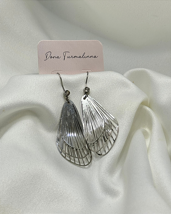 Brinco Asa Steel Glow Inox