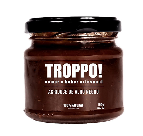 Agridoce de Alho Negro Artesanal - 150g - Troppo
