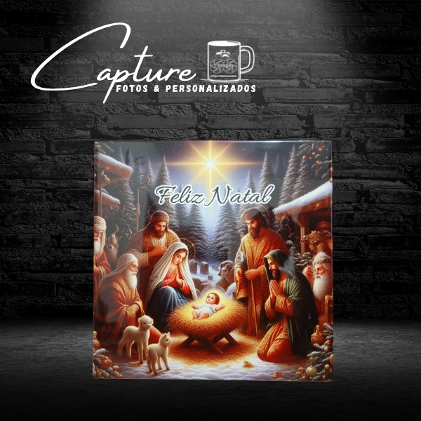 Azulejo Personalizado Natal 20x20cm