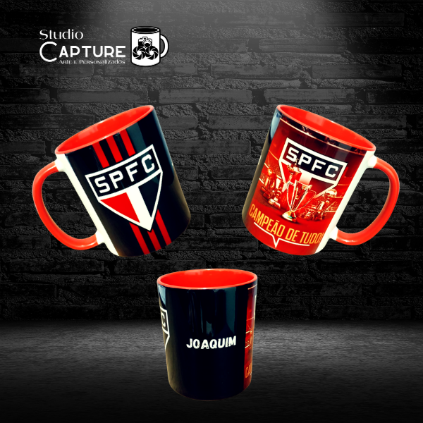 Caneca Personalizada São Paulo com Nome