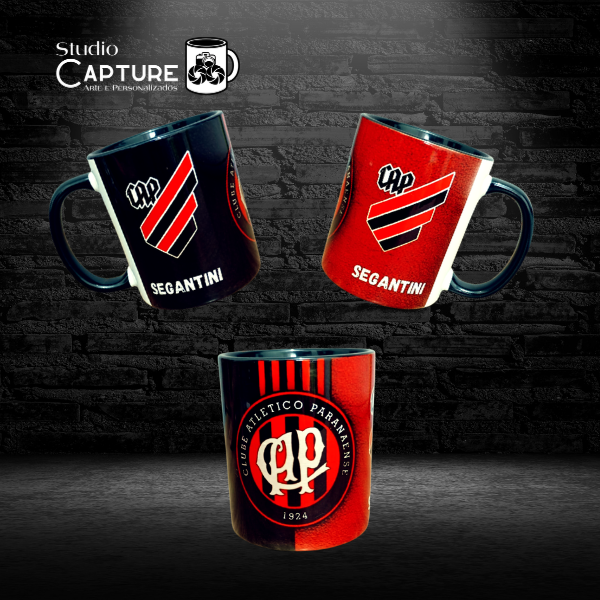 Caneca Personalizada Atlético Paranaense com Nome