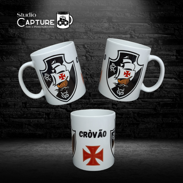 Caneca Personalizada Vasco com Nome