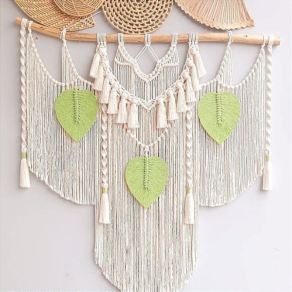 Painel Lyon Macramê no Galho