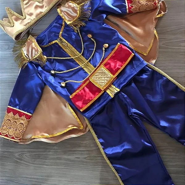 Fantasia Infantil Príncipe Dourado