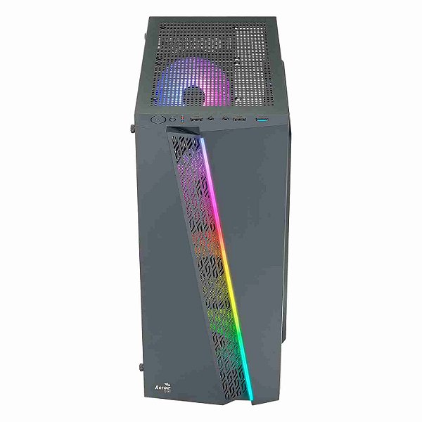 Gabinete Gamer Aerocool Blade RGB Vidro Preto