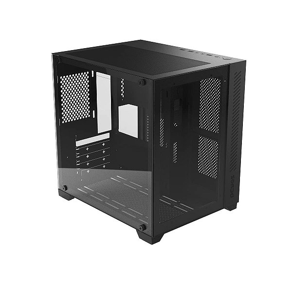 Gabinete Gamer Forcefield Black Vulcan