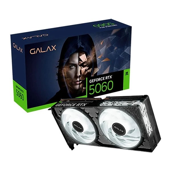 Placa de Vídeo GALAX RTX 5060 8GB GDDR7 1-Click OC