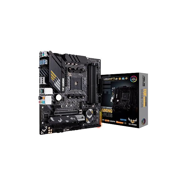 Placa-Mãe Asus TUF Gaming B550M-Plus AM4 DDR4 M.2