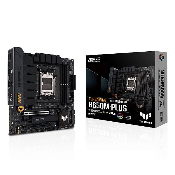 Placa-Mãe Asus TUF Gaming B650M-PLUS AM5 DDR5 M.2