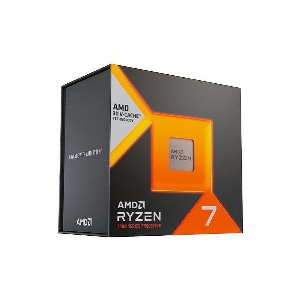 Processador AMD Ryzen 7 7800X3D 5.0GHz 8 Núcleos AM5