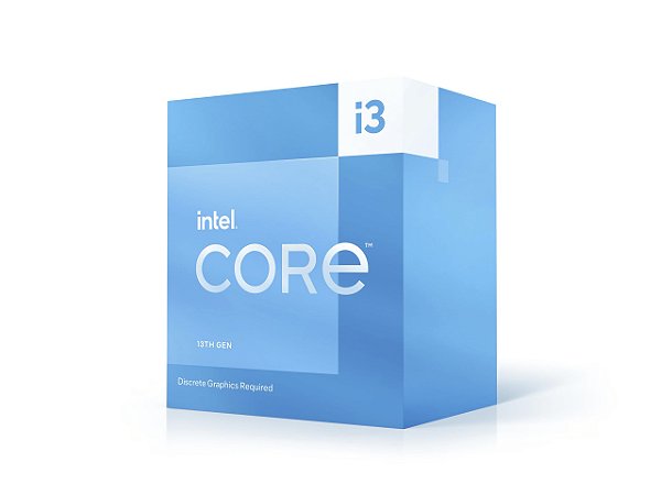 Processador Intel Core i3-13100F 13ª Geração, LGA1700