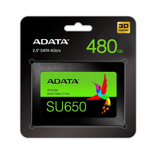 SSD ADATA 480GB SU650 SATA3 520MB/s 2.5