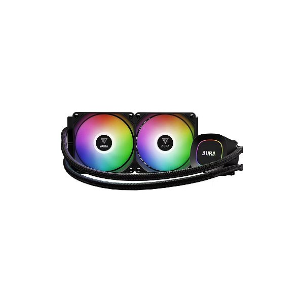 Water Cooler Gamdias Aura GL240 Lite ARGB 240mm Preto