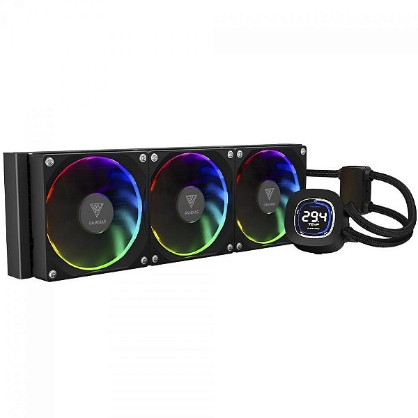 WATER COOLER GAMDIAS CHIONE M4 420 PRETO