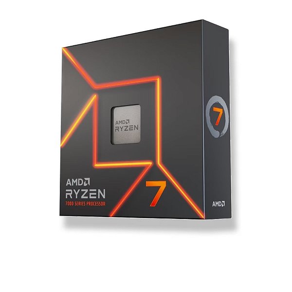 Processador AMD Ryzen 7 7700X 5.4GHz 8 Núcleos AM5