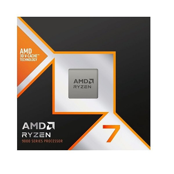 Processador AMD Ryzen 7 9800X3D 8 Núcleos 16 Threads AM5