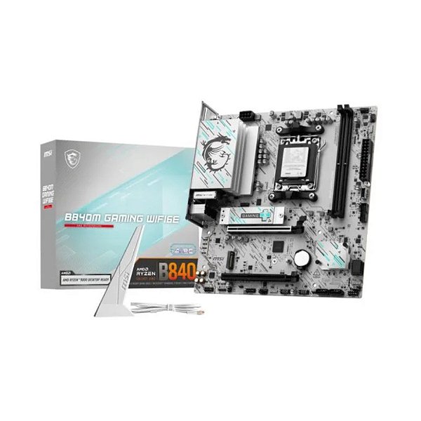 Placa Mãe MSI B840M Gaming WiFi6E AM5 DDR5 Ryzen