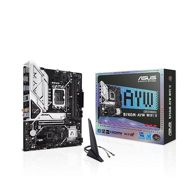 Placa Mãe ASUS B760M WIFI II DDR5 LGA1700