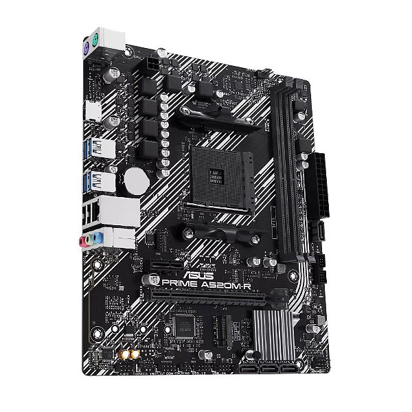 Placa Mãe Asus PRIME A520M-R AM4 DDR4 mATX