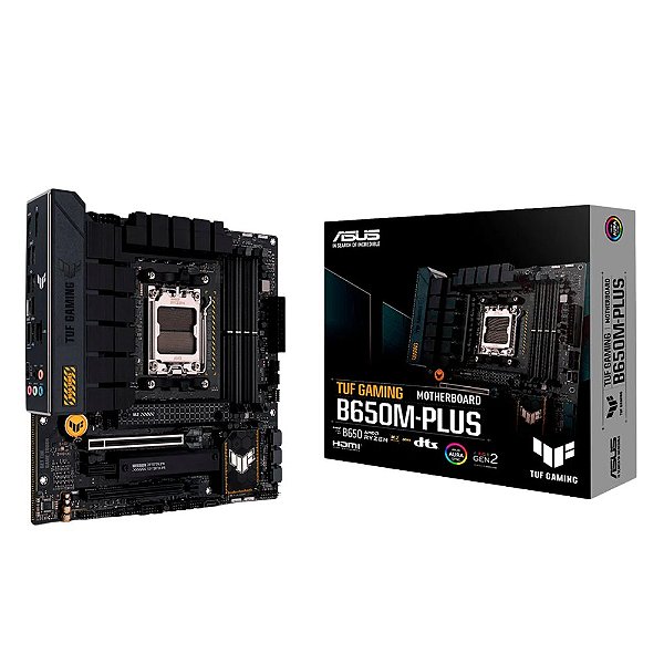 Placa Mãe Asus TUF B650M-PLUS AM5 DDR5 HDMI DP