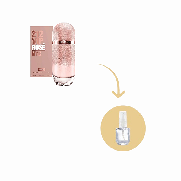 Fracionado 212 VIP Rosé Elixir Carolina Herrera Eau de Parfum - Perfume Feminino