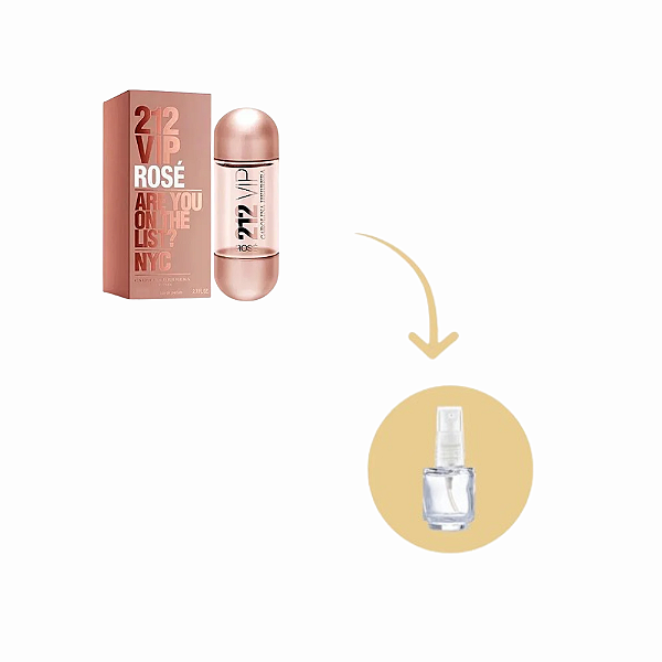 Fracionado 212 VIP Rosé Carolina Herrera Eau de Parfum - Perfume Feminino