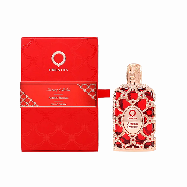 Amber Rouge Orientica Edp - Perfume Árabe Feminino (Ref. Olfativa Baccarat Rouge)