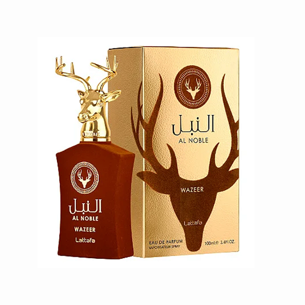 Wazeer Al Noble Lattafa Eau de Parfum Unissex - Perfume Árabe (Ref.Olfativa Velvet Iris Pana Dora)
