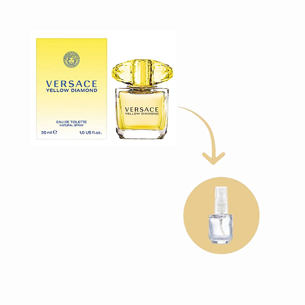 Fracionado Yellow Diamond Versace Eau de Toilette - Perfume Feminino