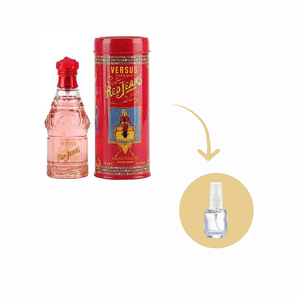 Fracionado Red Jeans Versace Eau de Toilette - Perfume Feminino
