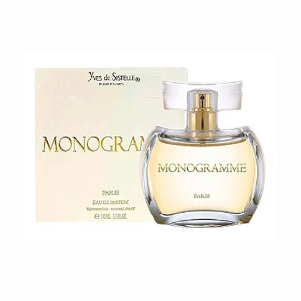 Yves de Sistelle Monogramme Eau de Parfum - Perfume Feminino 100ml (Ref. Olfativa Chanel Coco Mademoiselle)