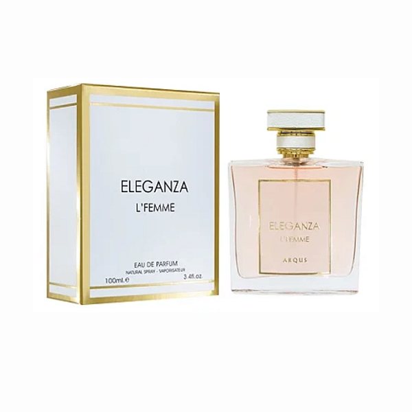 Eleganza L'Femme Árabe Edp - Perfume Feminino (Ref. Olfativa Coco Chanel)