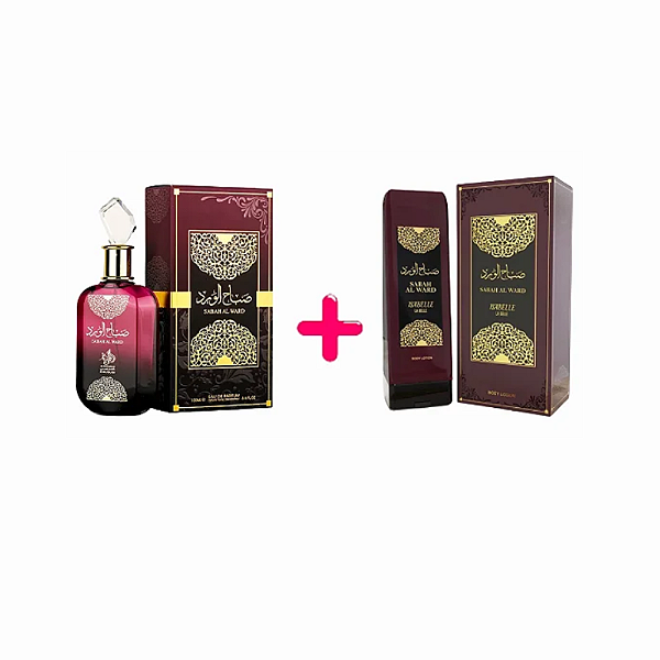Combo Paixão - Sabah Árabe 100ml + hidratante Sabah 200ml