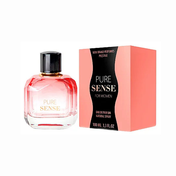 Pure Sense For Woman Edp New Brand - Perfume Feminino (Ref. Olfativa Pure XS) 100ml