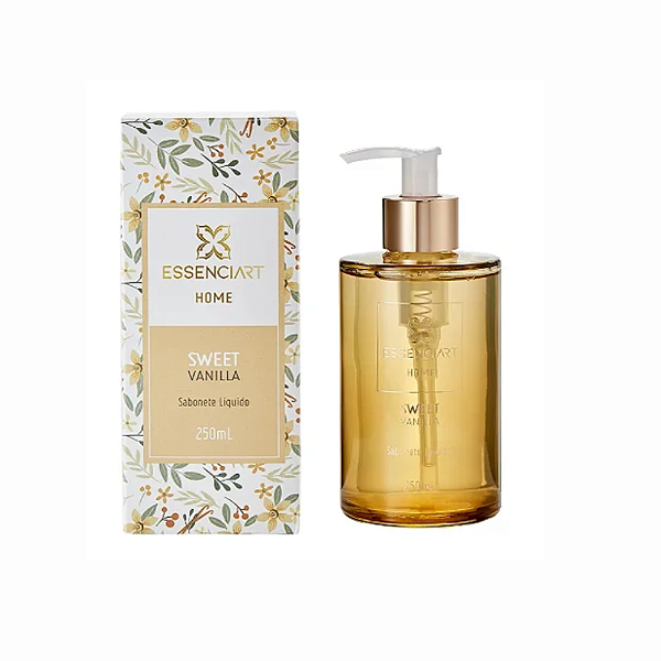 Sabonete Líquido Sweet Vanilla Essenciart Home 250ml