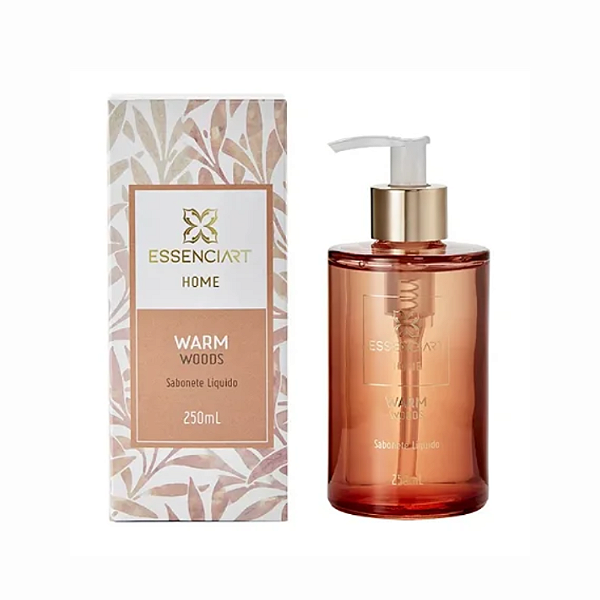 Sabonete Líquido Warm Woods Essenciart Home 250ml
