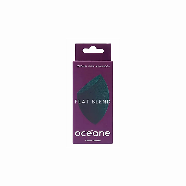 Flat Blend esponja de maquiagem Oceane