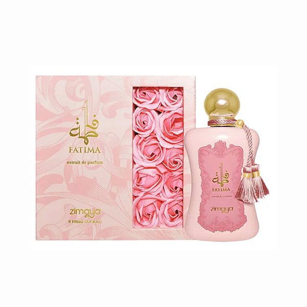 Fátima Extrait de Parfum Zimaya Perfume Feninino Árabe (Ref. Olfativa ao Delina)