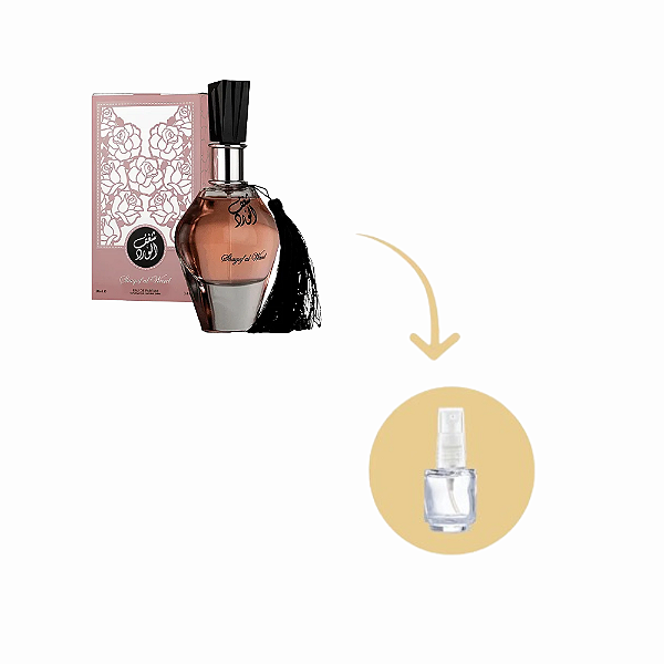 Fracionado Shagaf Al Ward Al Wataniah Eau de Parfum - Perfume Árabe Feminino (Ref. Good Girl)
