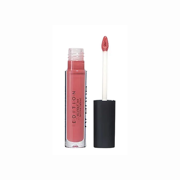 Oceane Glossy Me Rose - Brilho Labial Rosa Glaze 3D 4g