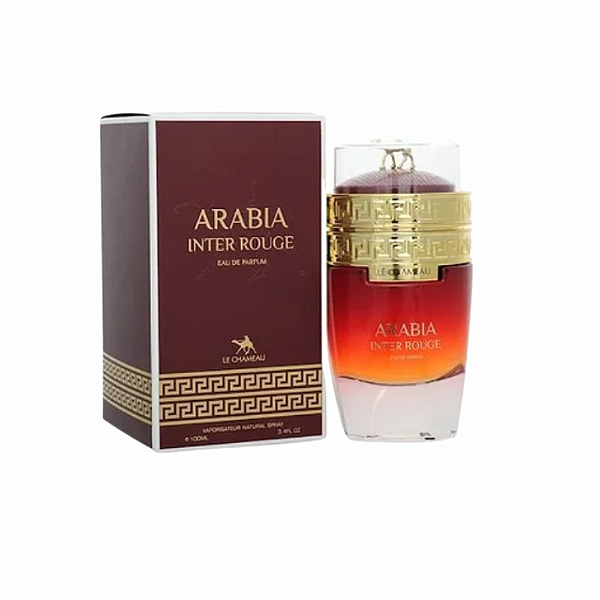 Arábia Inter Rouge Eau de Parfum - Perfume Feminino Árabe (Ref. Olfativa L'interdit Rouge)