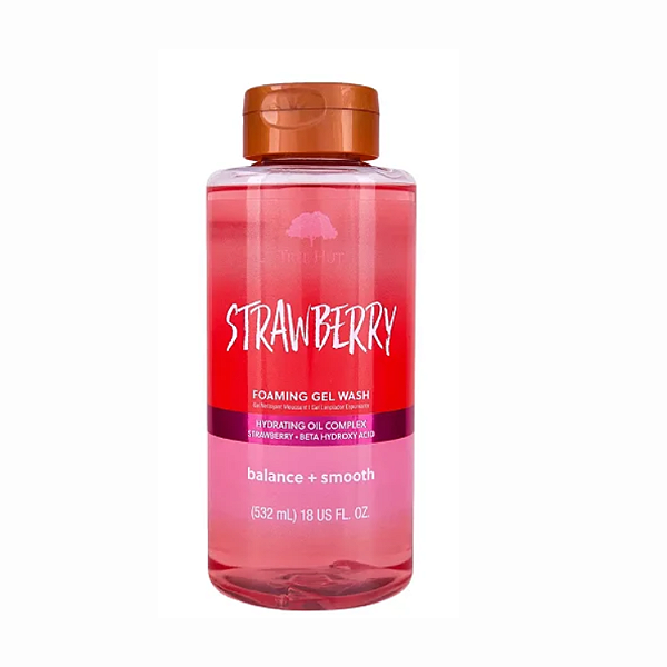 Tree Hut Gel de Banho com espuma de Strawberry 532ml