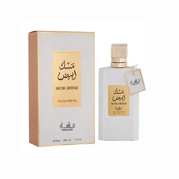 Musk Abiyad Manasik EDP - Perfume Árabe Masculino 100ml