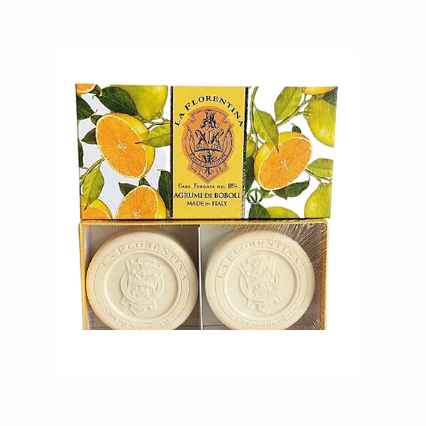 La Florentina - Sabonete CX c/ 2 Boboli Citrus 115g