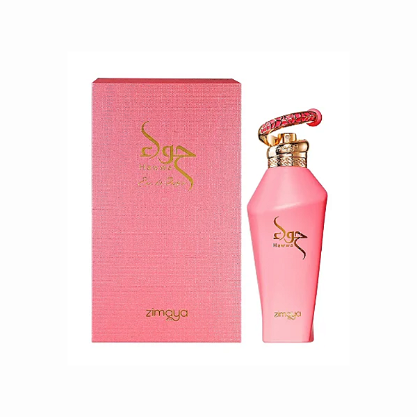 Zimaya Hawwa Pink Eau De Parfum - Perfume Árabe Feminino 100ml (Ref. Olfativa Delina La Rose)