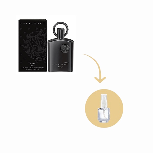Fracionado Supremacy Noir Afnan Edp - Perfume Masculino Árabe