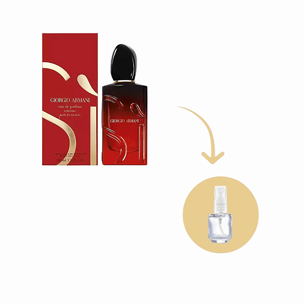 Fracionado Sì Passione Intense Giorgio Armani Eau de Parfum - Perfume Feminino