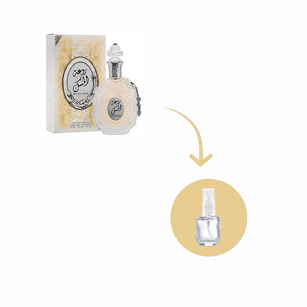 Fracionado Rouat Al Musk Lattafa - Perfume Feminino Árabe (Ref. Olfativa Lili Fantasy Juliette)